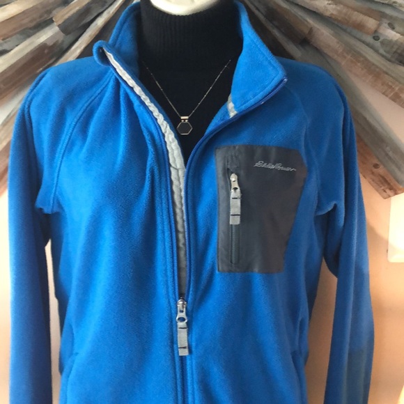 Eddie Bauer Slim-Fit Zip Fleece Jacket - Picture 3 of 6